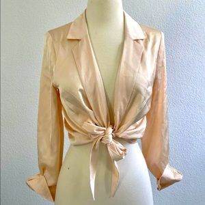 Kensie Silk Wrap Top